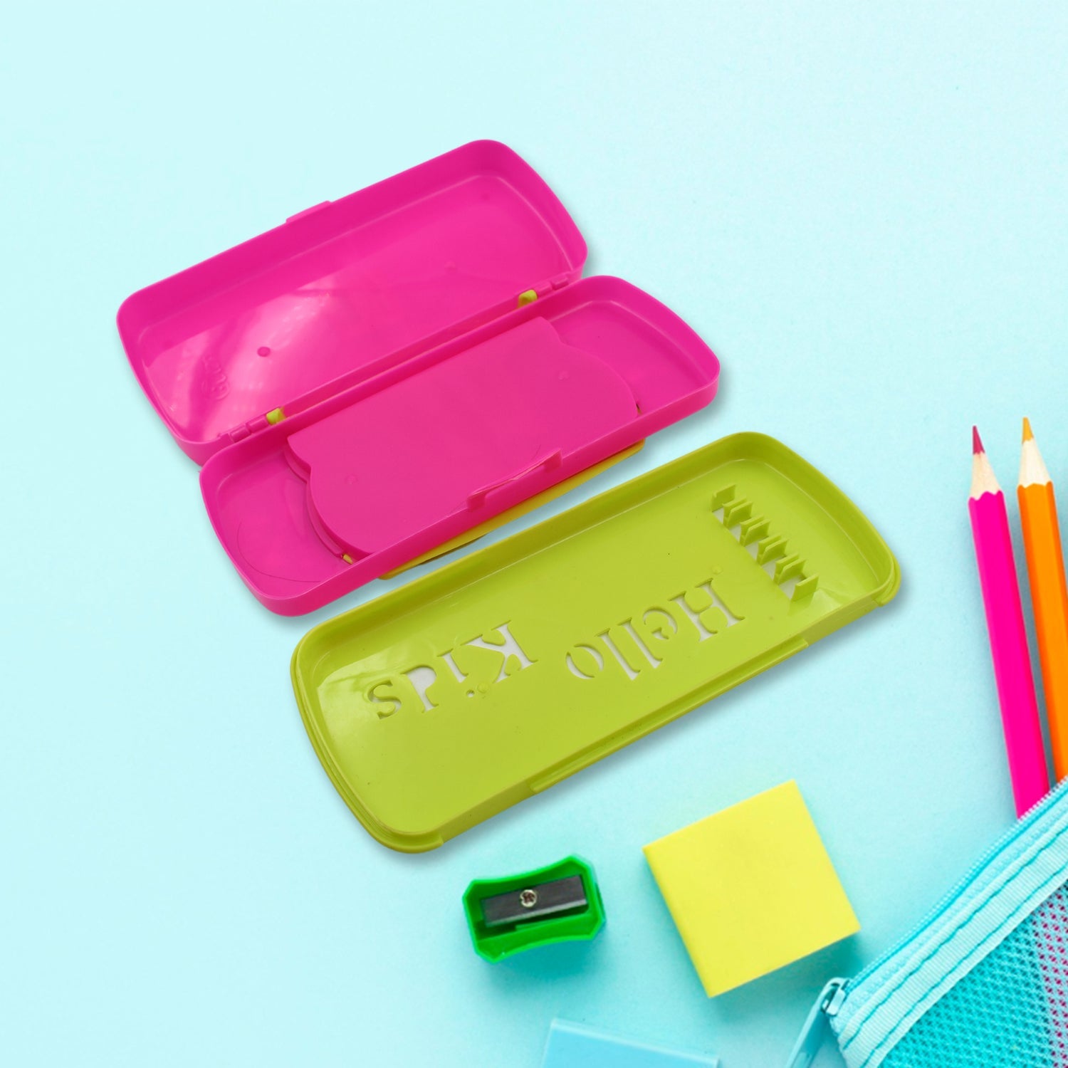 7747 Multipurpose Compass Box, Pencil Box with 2 Compartments for School, Cartoon Printed Pencil Case for Kids, Birthday Gift for Girls & Boys 7747 Multipurpose Compass Box, Pencil Box with 2 Compartments for School, Cartoon Printed Pencil Case for Kids, Birthday Gift for Girls & Boys